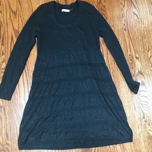 Calvin Klein Dark Grey Sweater Dress